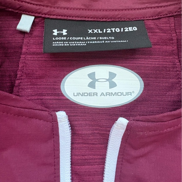 Under Armour SIU Basketball Short Sleeve Mens Pullover Jacket XXL - Picture 7 of 7